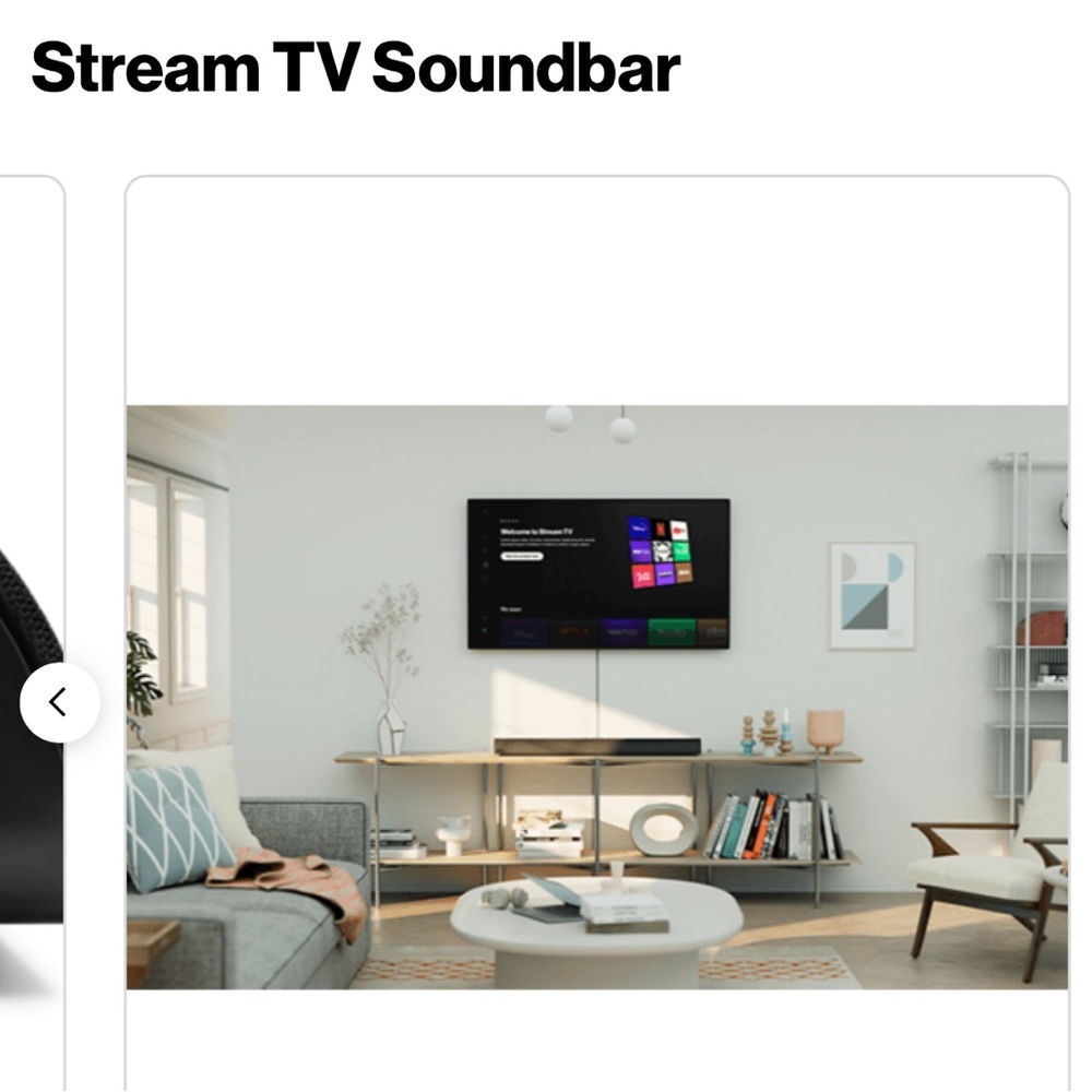 Bang & Olufsen sound bar